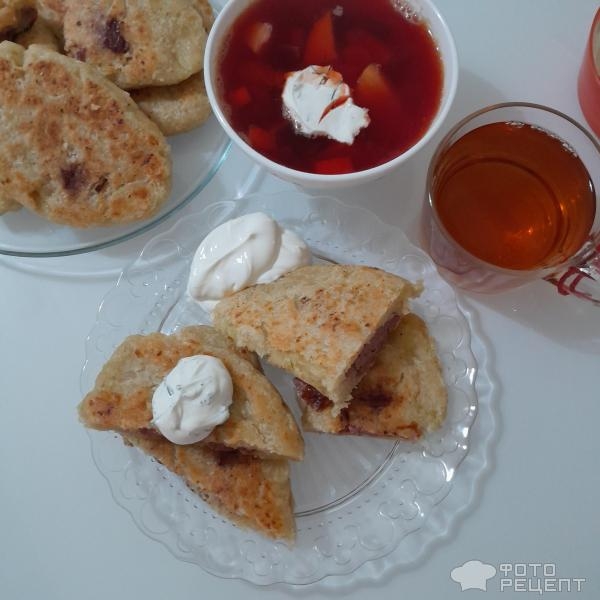 Рецепт: Драники -чебуреки с печеночным паштетом - Экспресс-рецепт без раскатки теста. Рецепт: Драники -чебуреки с печеночным паштетом - Экспресс-рецепт без раскатки теста.