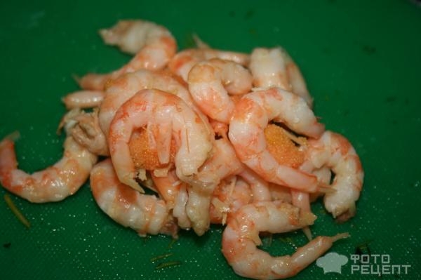 Рецепт: Фаршированный кальмар - По рецепту Константина Ивлева