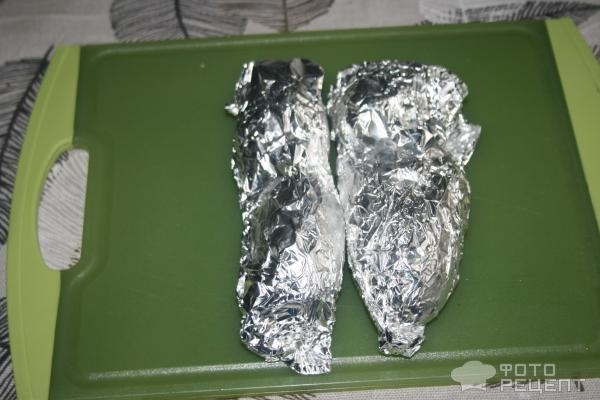 Рецепт: Фаршированный картофель - С ветчиной и сыром Рецепт: Фаршированный картофель - С ветчиной и сыром