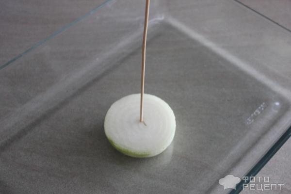 Рецепт: Филе бедра курицы в соусе - в нахлест в духовке Рецепт: Филе бедра курицы в соусе - в нахлест в духовке