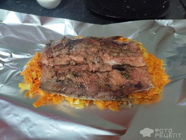 Рецепт: Филе горбуши, запеченное в духовке - Сочное Рецепт: Филе горбуши, запеченное в духовке - Сочное