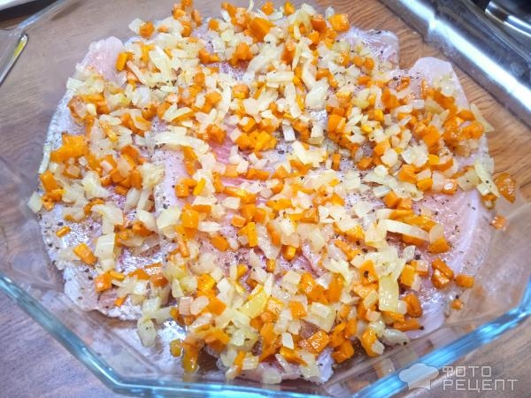 Рецепт: Филе тилапии запеченное - в сметанной заливке