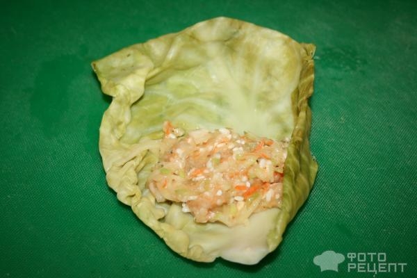 Рецепт: Голубцы диетические тушеные - Без соуса, на воде Рецепт: Голубцы диетические тушеные - Без соуса, на воде