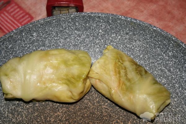 Рецепт: Голубцы диетические тушеные - Без соуса, на воде Рецепт: Голубцы диетические тушеные - Без соуса, на воде