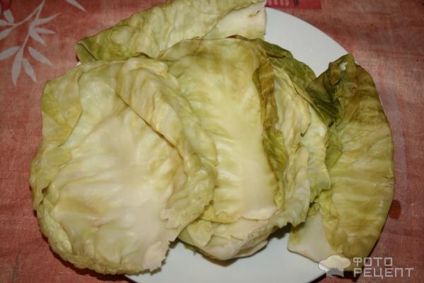 Рецепт: Голубцы диетические тушеные - Без соуса, на воде Рецепт: Голубцы диетические тушеные - Без соуса, на воде