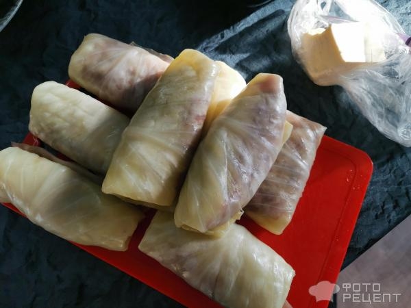 Рецепт: Голубцы домашние - жареные и запеченые