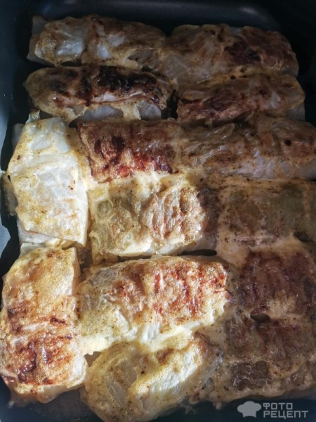 Рецепт: Голубцы домашние - жареные и запеченые