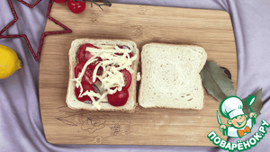 Рецепт горячего бутерброда Рецепт горячего бутерброда
