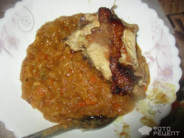 Рецепт: Гороховая каша с капустой - аналог старопольского блюда Рецепт: Гороховая каша с капустой - аналог старопольского блюда