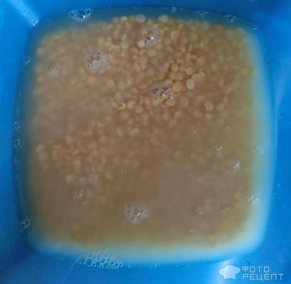 Рецепт: Гороховый суп с копчеными ребрышками - С копчено-вареными ребрышками Рецепт: Гороховый суп с копчеными ребрышками - С копчено-вареными ребрышками