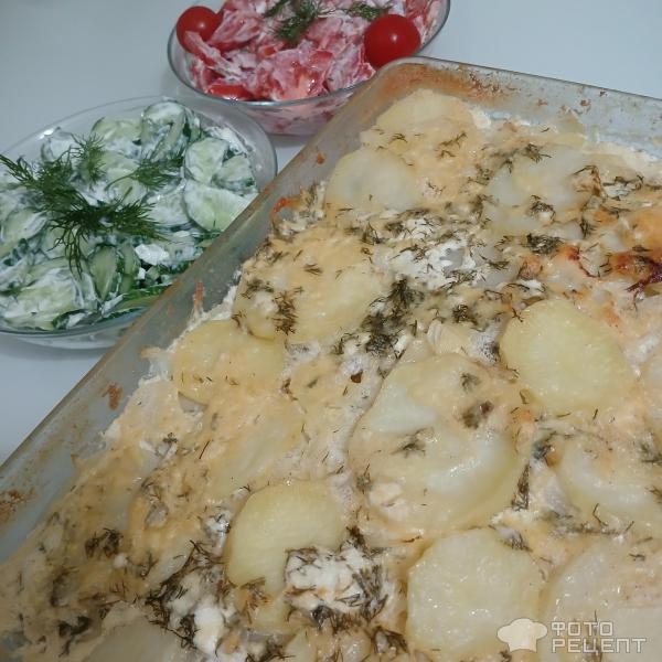 Рецепт: Гратен дофинуа - Королевская картофельная запеканка по-французски. Праздничное семейное блюдо выходного дня Рецепт: Гратен дофинуа - Королевская картофельная запеканка по-французски. Праздничное семейное блюдо выходного дня