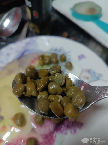 Рецепт: Греческий картофельный салат с каперсами - Без майонеза