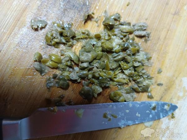 Рецепт: Греческий картофельный салат с каперсами - Без майонеза