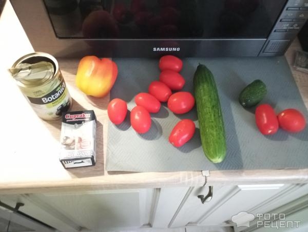 Рецепт: Греческий салат - Очень вкусный салат Рецепт: Греческий салат - Очень вкусный салат