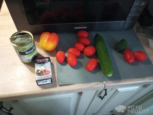 Рецепт: Греческий салат - Очень вкусный салат Рецепт: Греческий салат - Очень вкусный салат