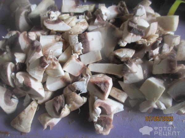 Рецепт: Гречка по-купечески - с грибами и фаршем Рецепт: Гречка по-купечески - с грибами и фаршем