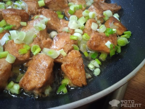 Рецепт: Гречка с курицей в соевом соусе - быстро, по-домашнему, зира, барбарис и копчёная паприка в помощь