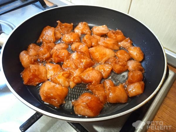 Рецепт: Гречка с курицей в соевом соусе - быстро, по-домашнему, зира, барбарис и копчёная паприка в помощь