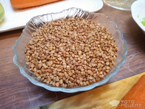 Рецепт: Гречка с курицей в соевом соусе - быстро, по-домашнему, зира, барбарис и копчёная паприка в помощь