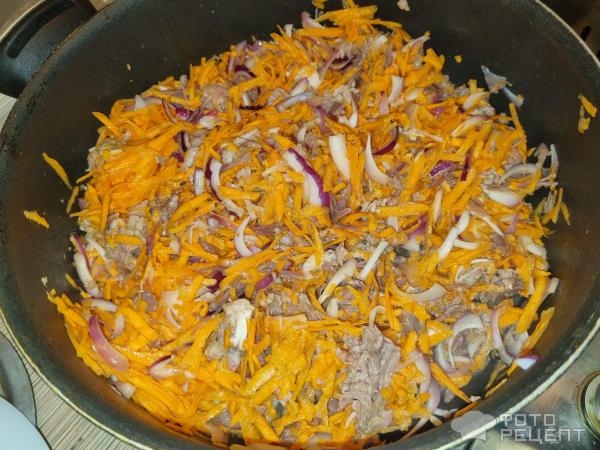 Рецепт: Гречневая каша с домашней тушенкой - Блюдо на скорую руку, но при этом вполне самодостаточное Рецепт: Гречневая каша с домашней тушенкой - Блюдо на скорую руку, но при этом вполне самодостаточное