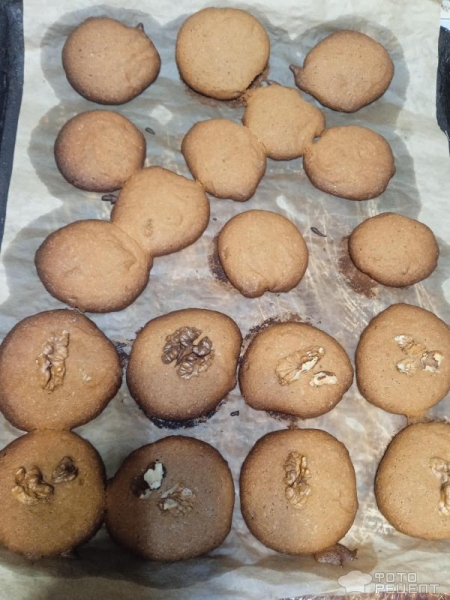 Рецепт: Гречневой медовое печенье - Безглютеновое печенье из гречневой муки с гречишным мёдом