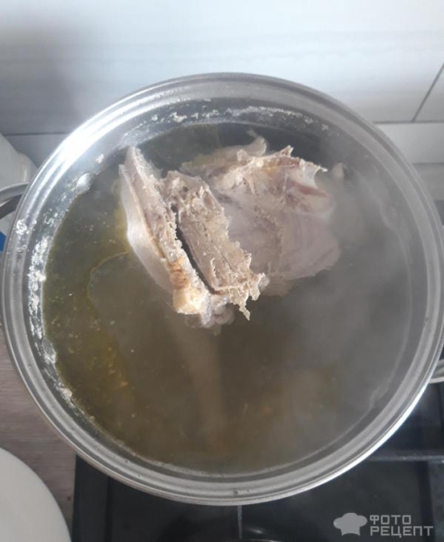 Рецепт: Грибной суп с лисичками - на бульоне с вермишелью! Рецепт: Грибной суп с лисичками - на бульоне с вермишелью!