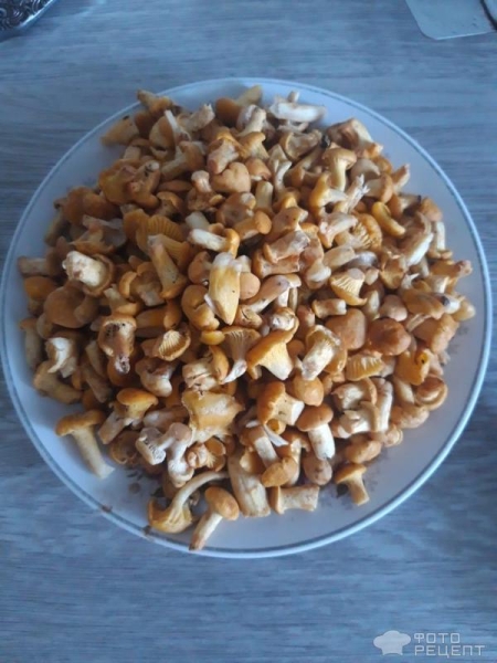 Рецепт: Грибной суп с лисичками - на бульоне с вермишелью! Рецепт: Грибной суп с лисичками - на бульоне с вермишелью!