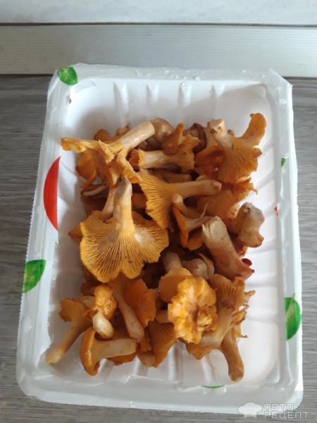 Рецепт: Грибной суп с лисичками - на бульоне с вермишелью! Рецепт: Грибной суп с лисичками - на бульоне с вермишелью!