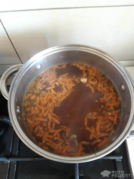 Рецепт: Грибной суп с лисичками - на бульоне с вермишелью! Рецепт: Грибной суп с лисичками - на бульоне с вермишелью!