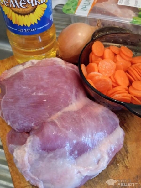 Рецепт: Гуляш из бедра индейки - Диетическое блюдо в мультиварке