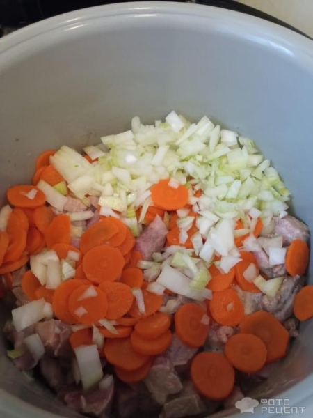 Рецепт: Гуляш из бедра индейки - Диетическое блюдо в мультиварке