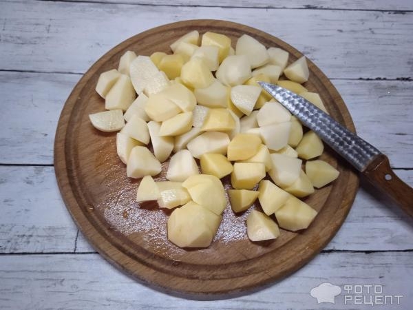 Рецепт: Гуляш мясной - из свинины Рецепт: Гуляш мясной - из свинины