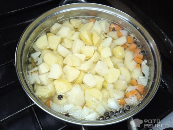 Рецепт: Гуляш мясной - из свинины Рецепт: Гуляш мясной - из свинины