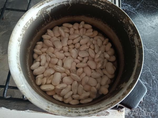 Рецепт: Гуляш мясной - со свининой и фасолью Рецепт: Гуляш мясной - со свининой и фасолью