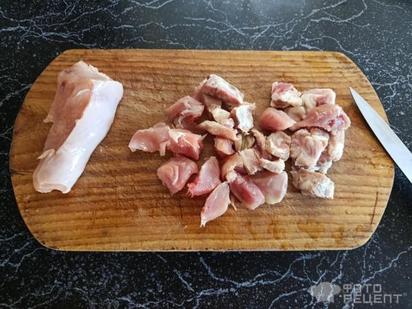 Рецепт: Гуляш мясной - со свининой и фасолью Рецепт: Гуляш мясной - со свининой и фасолью