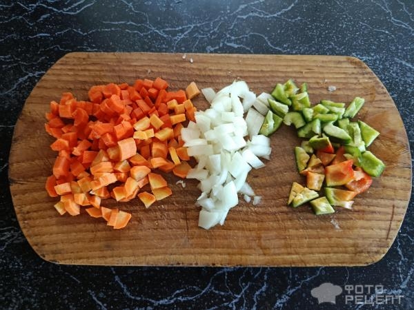 Рецепт: Гуляш мясной - со свининой и фасолью Рецепт: Гуляш мясной - со свининой и фасолью