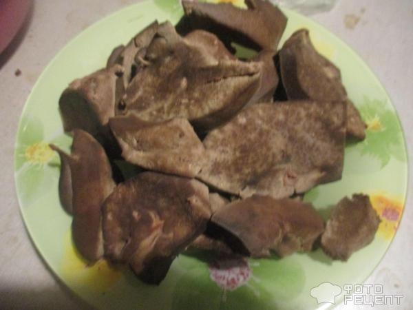 Рецепт: Хе из печени - азиатский рецепт Рецепт: Хе из печени - азиатский рецепт