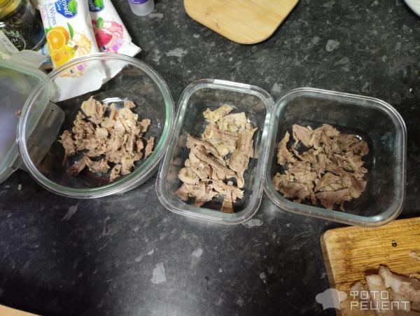 Рецепт: Холодец из говядины - Без посуды