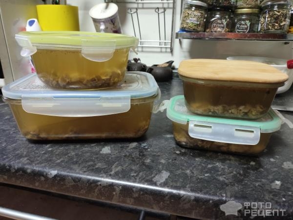 Рецепт: Холодец из говядины - Без посуды