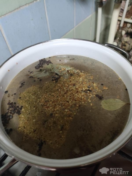 Рецепт: Холодец из говядины - Без посуды