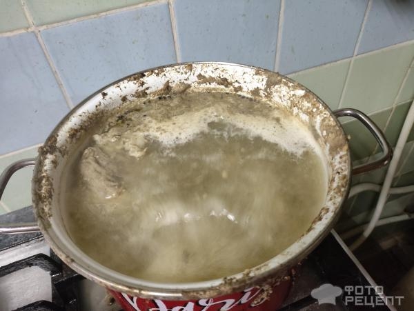 Рецепт: Холодец из говядины - Без посуды