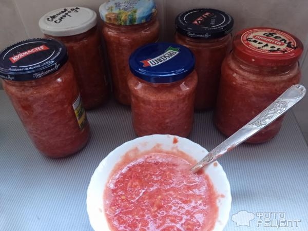 Рецепт: Хренодер - Удачный хренодер. Ароматный и пикантный. С болгарским перцем и чесноком