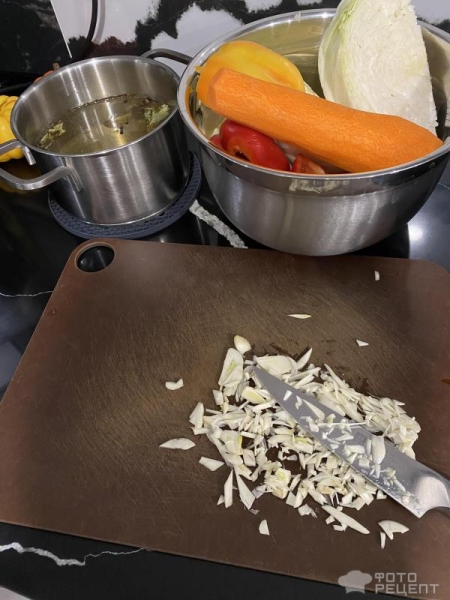 Рецепт: Хрустящая маринованная капуста - рецепт капусты быстрого приготовления от Кристины, маринад, капуста, закуска, гарнир, по-домашнему