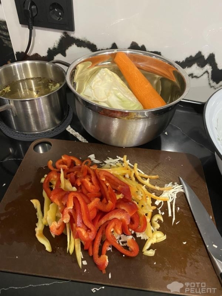 Рецепт: Хрустящая маринованная капуста - рецепт капусты быстрого приготовления от Кристины, маринад, капуста, закуска, гарнир, по-домашнему
