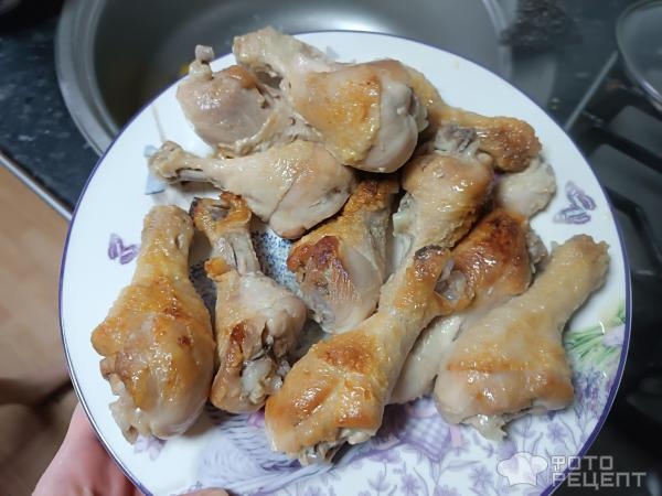 Рецепт: Хрустящие куриные ножки с нежной начинкой - Во фритюре Рецепт: Хрустящие куриные ножки с нежной начинкой - Во фритюре