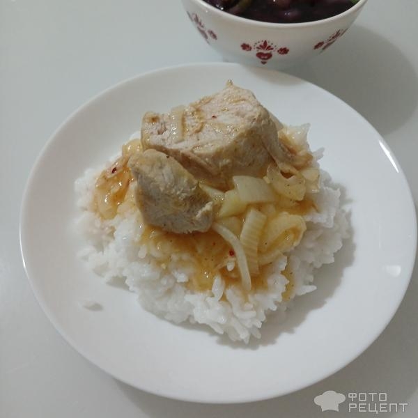 Рецепт: Индейка с манго - Как сделать обычную грудку индейки необыкновенно вкусной и сочной?