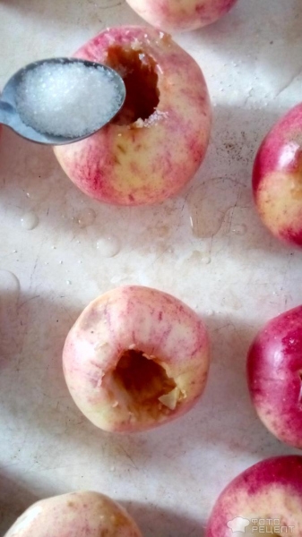 Рецепт: Яблоки запеченные - В духовке. Рецепт: Яблоки запеченные - В духовке.