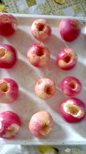 Рецепт: Яблоки запеченные - В духовке. Рецепт: Яблоки запеченные - В духовке.