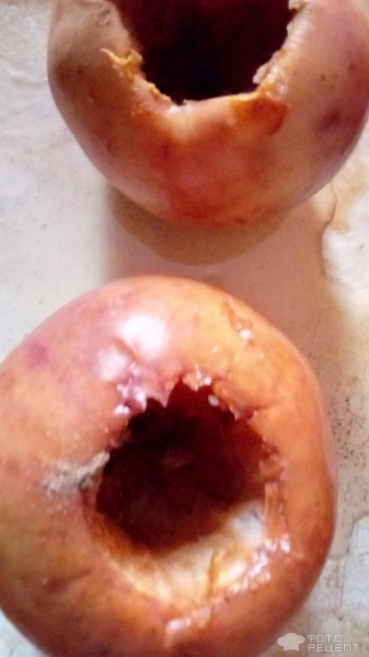 Рецепт: Яблоки запеченные - В духовке. Рецепт: Яблоки запеченные - В духовке.