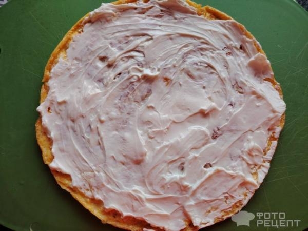 Рецепт: Яичный ролл - с горбушей